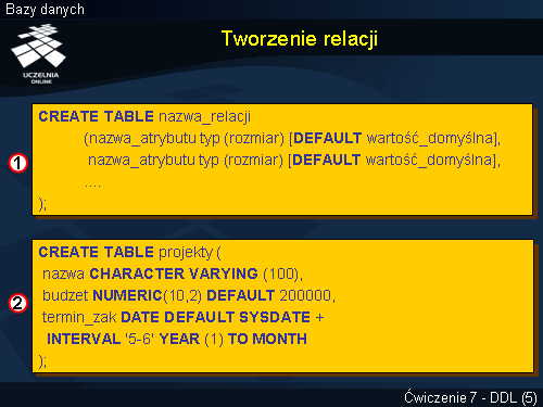 Tworzenie relacji