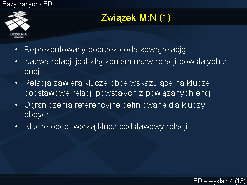 Związek M:N (1)