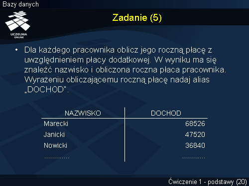 Zadanie (5)
