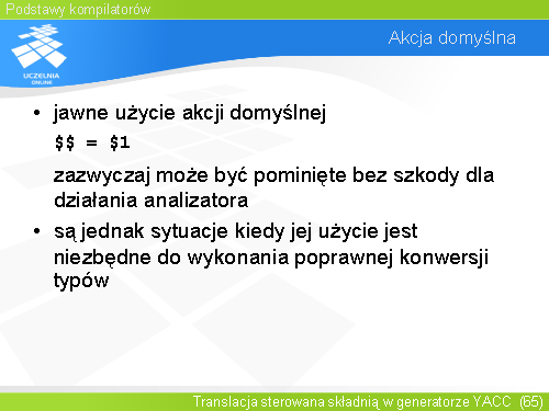 Akcja domyślna