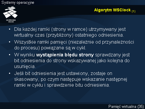 Algorytm WSClock (1)