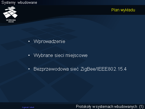 Plan wykładu