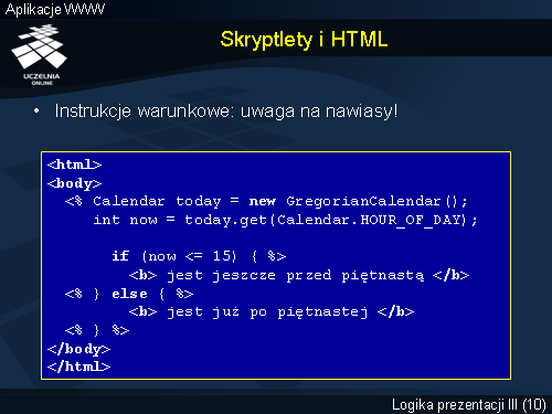 Skryptlety i HTML