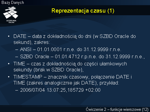 Reprezentacja czasu (1)