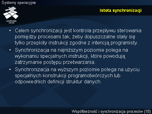 Istota synchronizacji