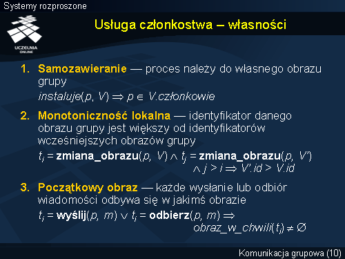 Usługa członkostwa – własności