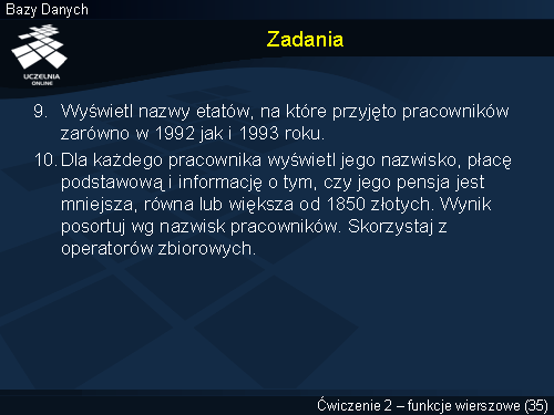 Zadania