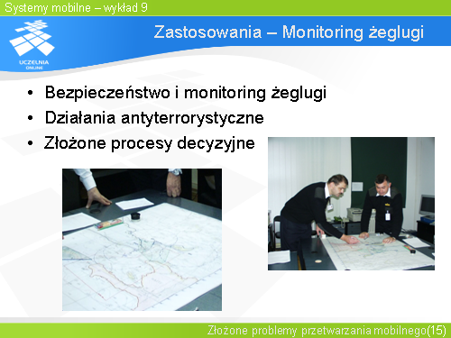 Zastosowania – Monitoring zeglugi