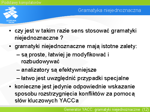 Gramatyka niejednoznaczna(5)