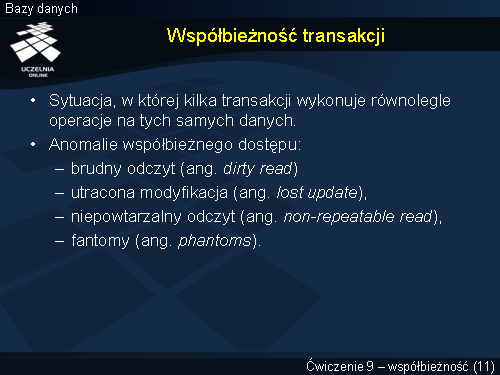Współbieżność transakcji