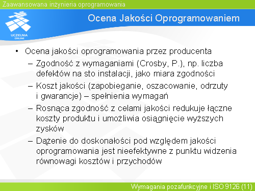 Ocena Jakości Oprogramowaniem(3)
