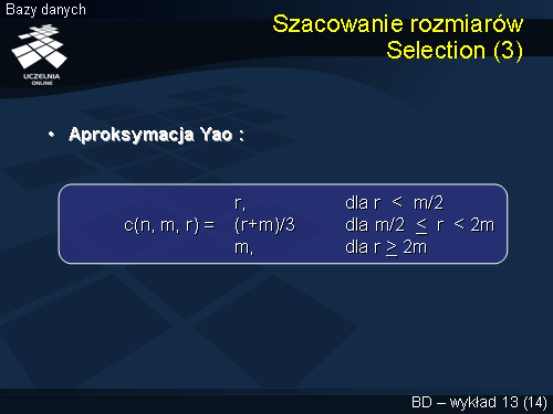 Szacowanie rozmiarów Selection (3)