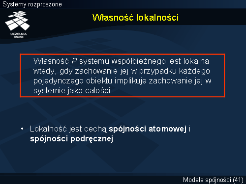 Własność lokalności