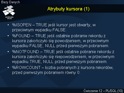 Atrybuty kursora (1)