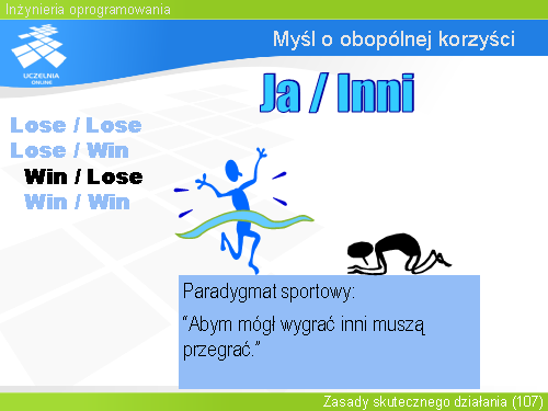Myśl o obopólnej korzyści(3)