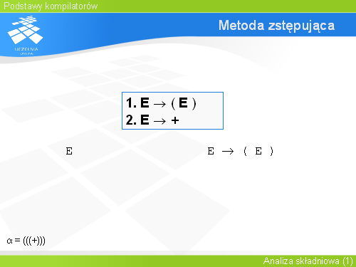 Metoda zstępująca(2)
