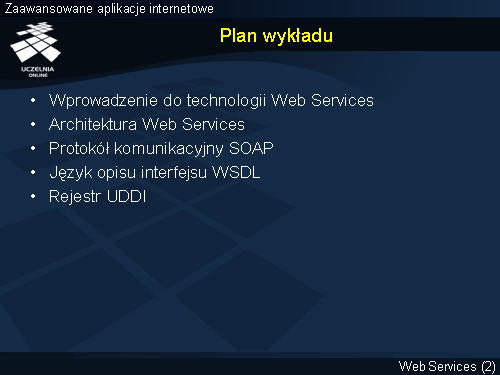 Plan wykładu