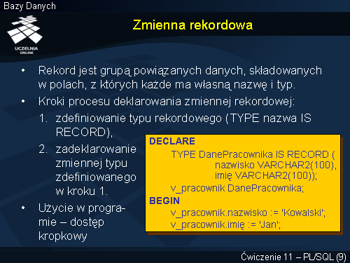 Zmienna rekordowa