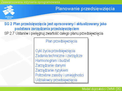 Planowanie przedsięwzięcia(11)