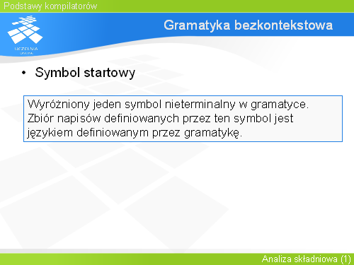 Gramatyka bezkontekstowa(3)
