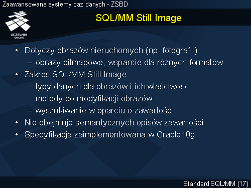 SQL/MM Still Image