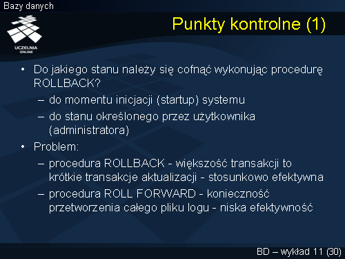 Punkty kontrolne (1)
