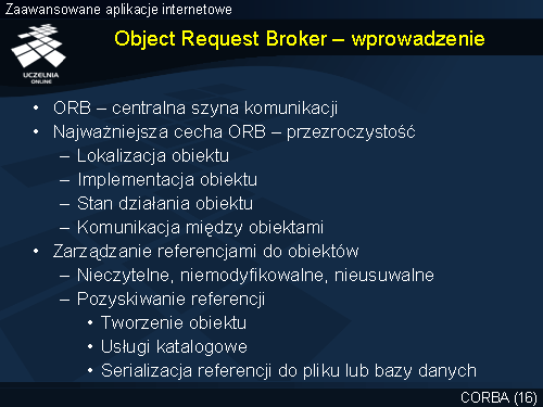 Object Request Broker – wprowadzenie