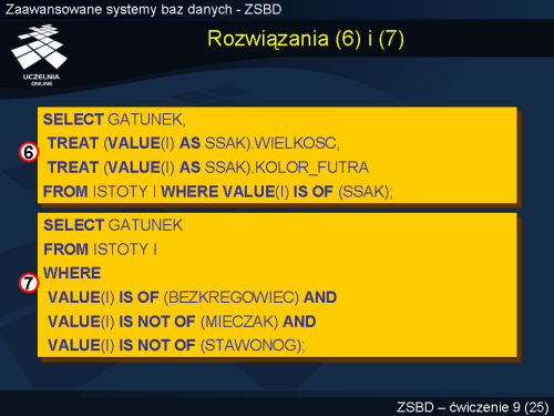 Rozwiązania (6) i (7)