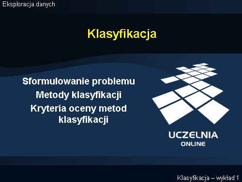 Klasyfikacja