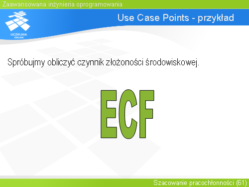 Use Case Points - przykład(3)