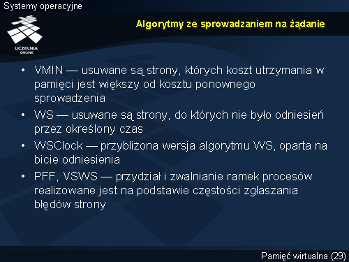 Algorytmy ze sprowadzaniem na żądanie
