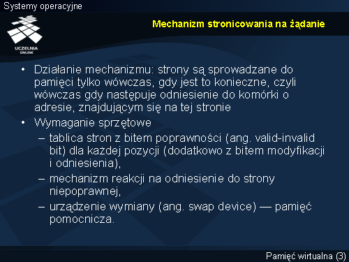 Mechanizm stronicowania na żądanie
