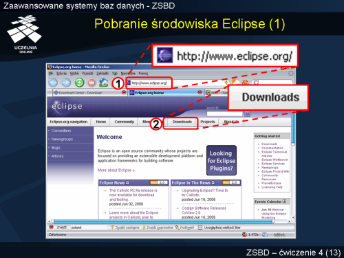 Pobranie środowiska Eclipse (1)