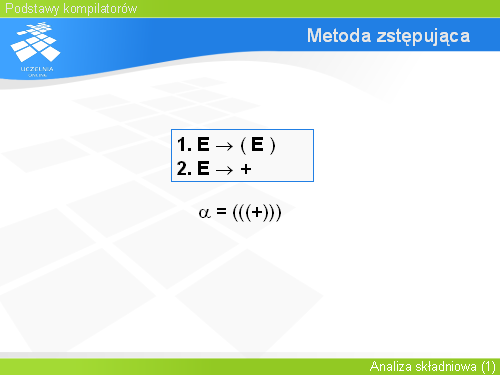 Metoda zstępująca(1)