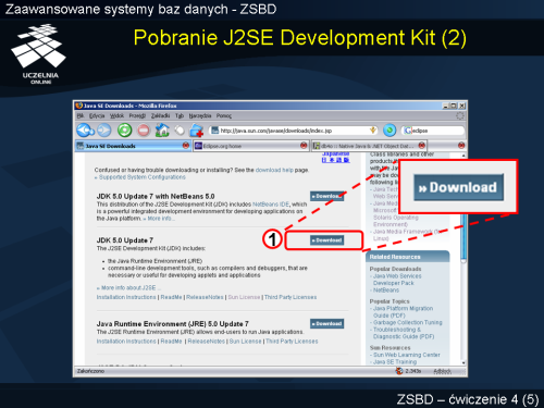 Pobranie J2SE Development Kit (2)