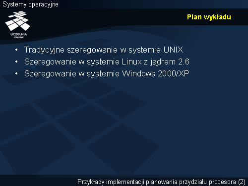 Plan wykładu