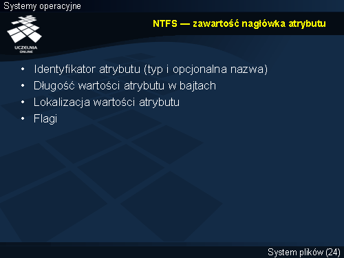 NTFS — zawartość nagłówka atrybutu