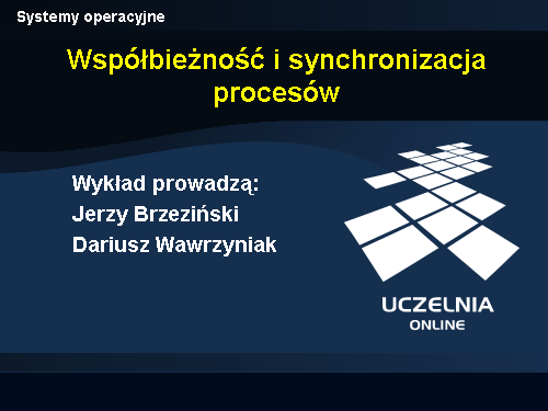 Systemy operacyjne