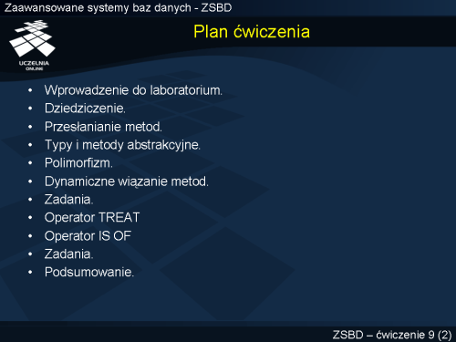 Plan ćwiczenia