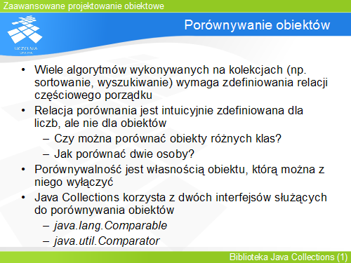 Porównywanie obiektów(1)