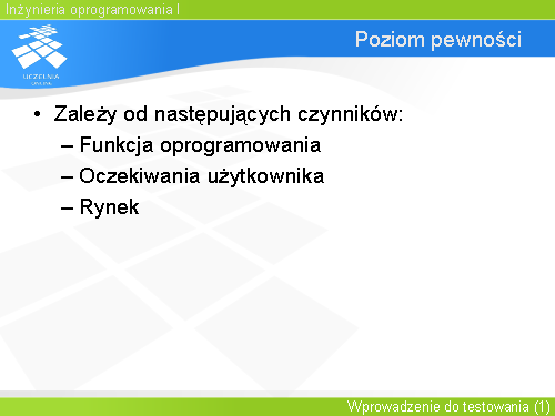 Poziom pewności