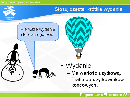 Stosuj częste, krótkie wydania