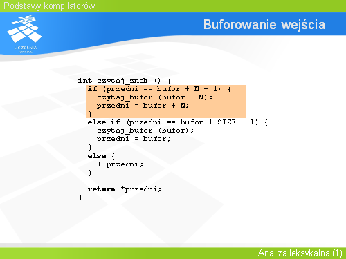 Buforowanie wejścia(10)