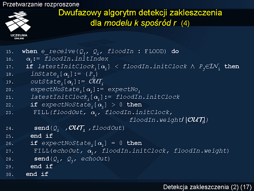 Dwufazowy algorytm detekcji zakleszczenia dla modelu k spośród r (4)