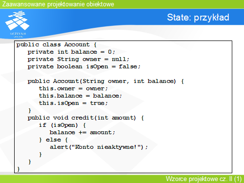 State: przykład