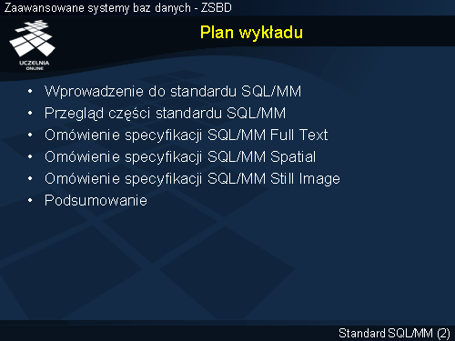 Plan wykładu