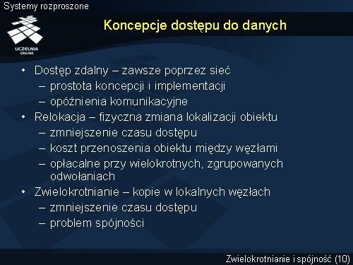 Koncepcje dostępu do danych
