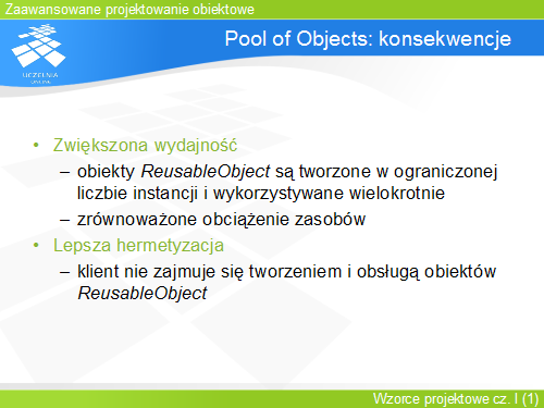 Pool of Objects: konsekwencje