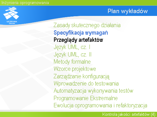 Plan wykładów(2)