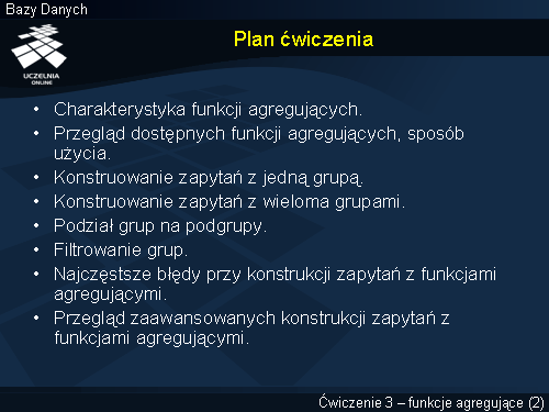 Plan ćwiczenia